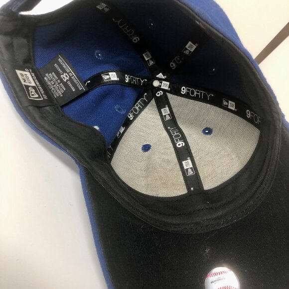 New Era 9Forty MLB Toronto Blue Jays Adjustable Baseball Hat - Royal Blue - Picture 2 of 4